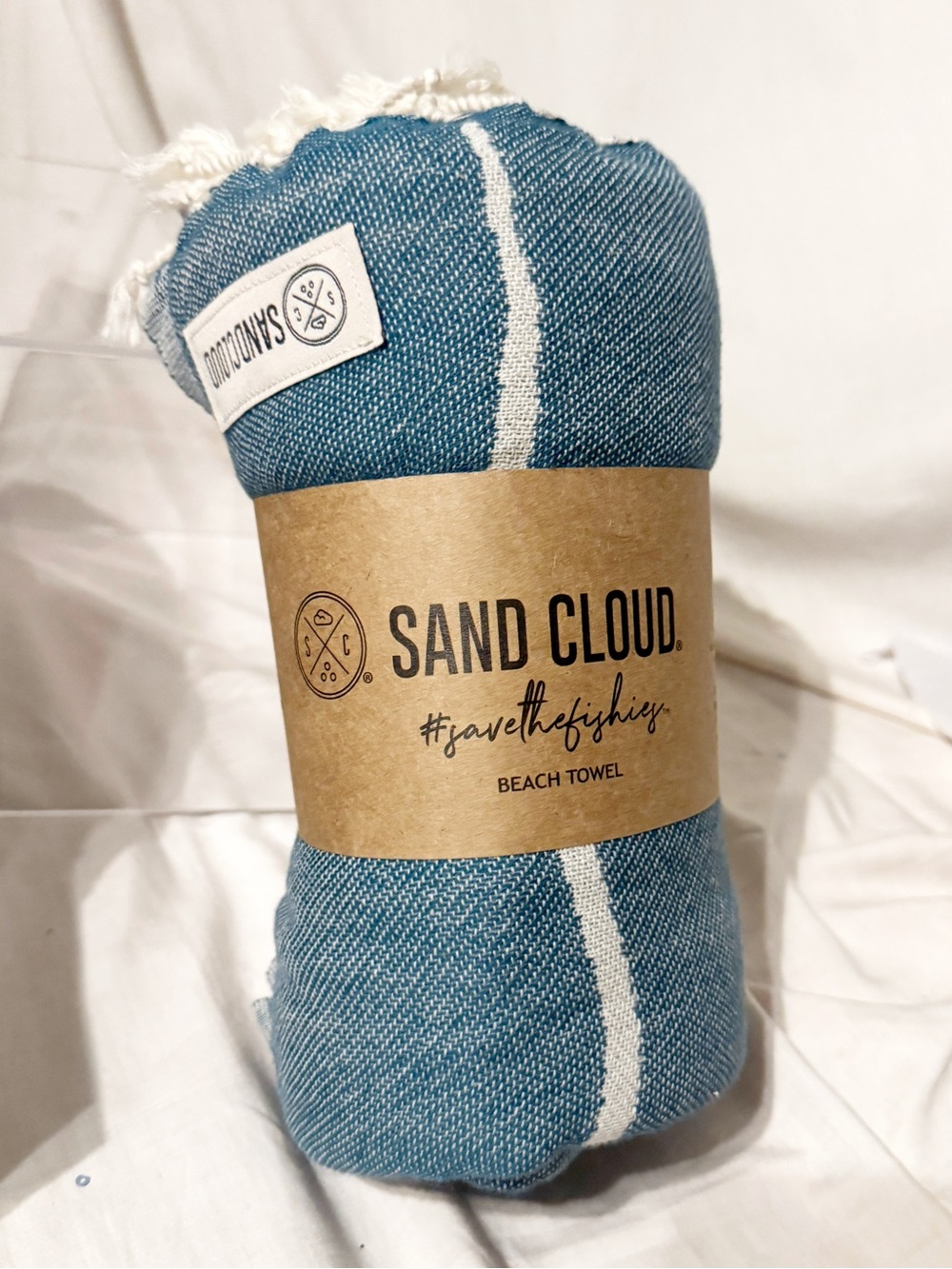 Sand Cloud Sundown Towel in Deep Ocean NWT